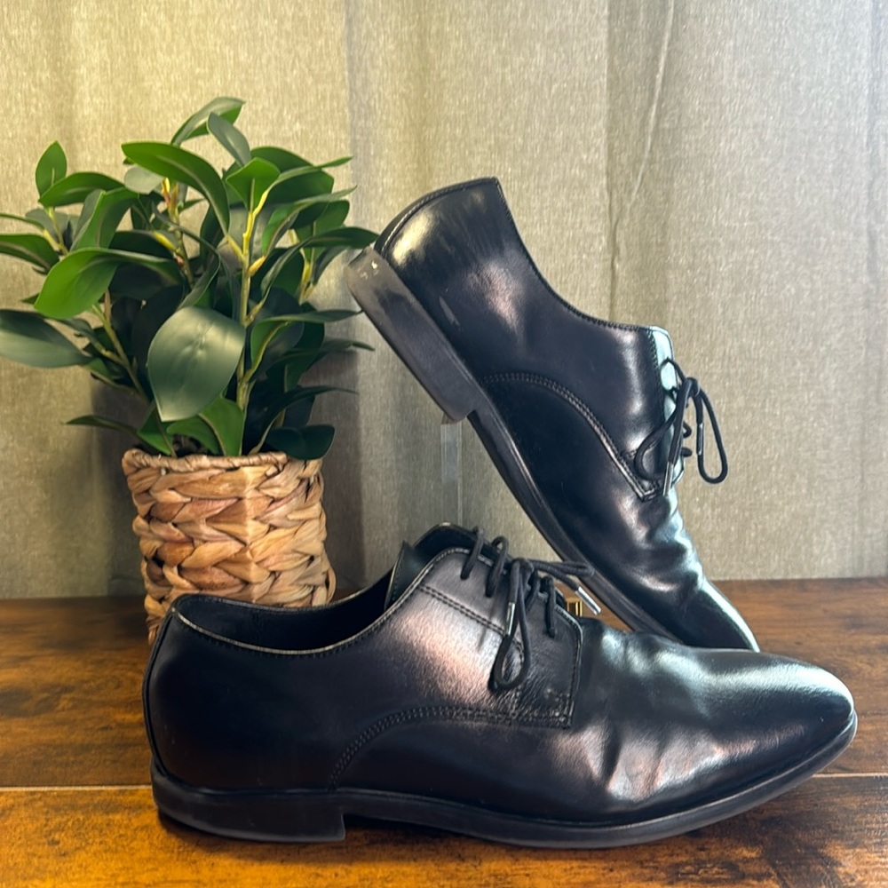 H&M Men's Formal Black Shoe Size US 10